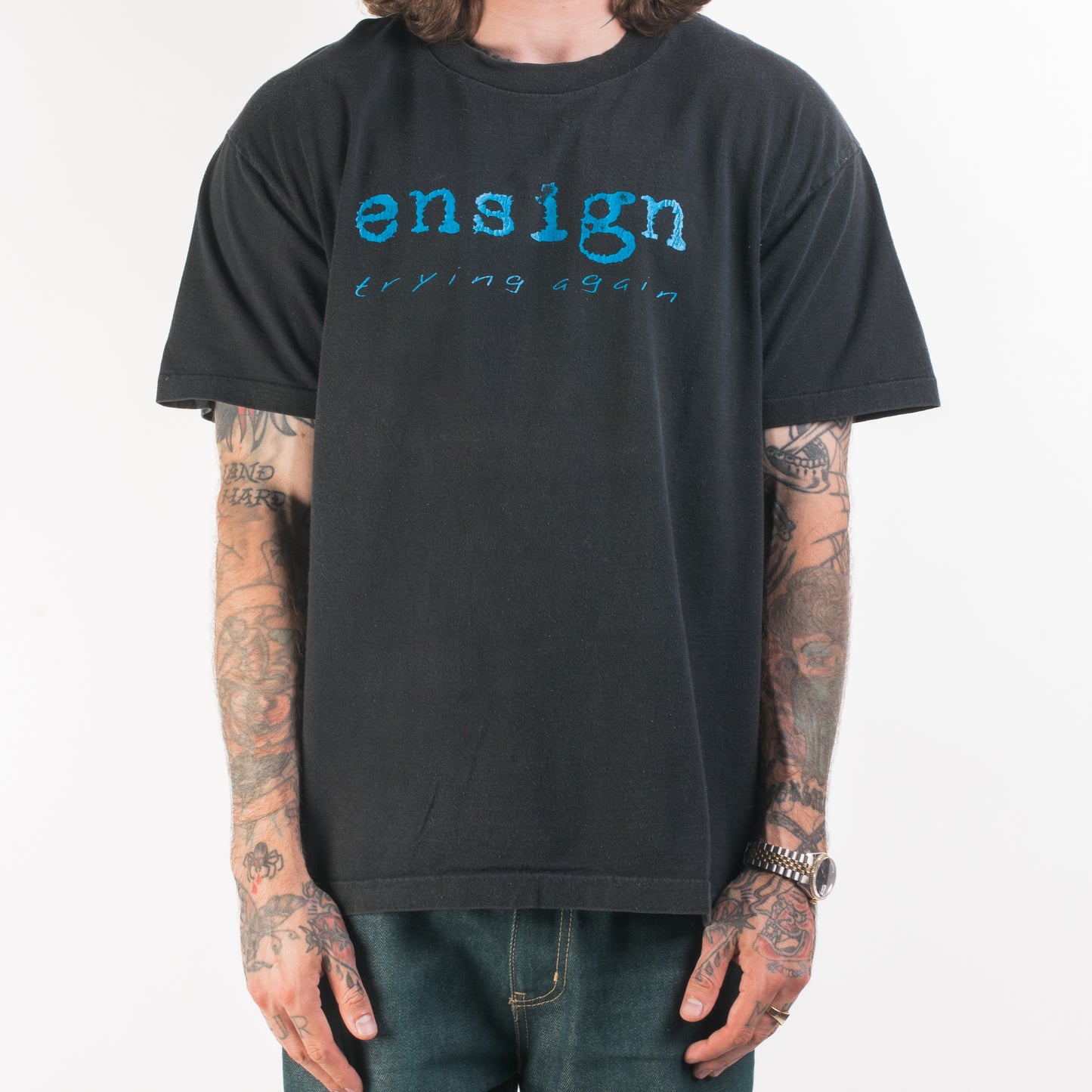 Vintage 90’s Ensign Trying Again T-Shirt