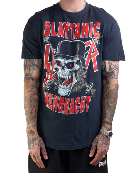 Vintage 1989 Slayer Slaytanic Wehrmacht Tour T-Shirt