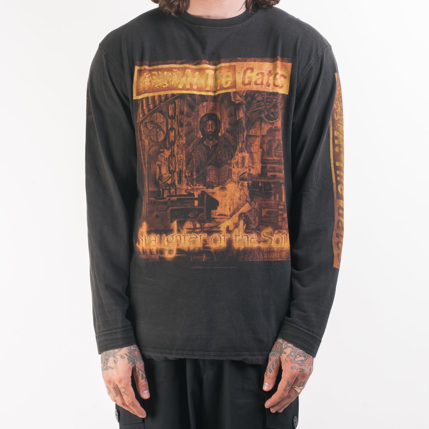 Vintage 90’s At The Gates Slaughter Of The Soul Longsleeve