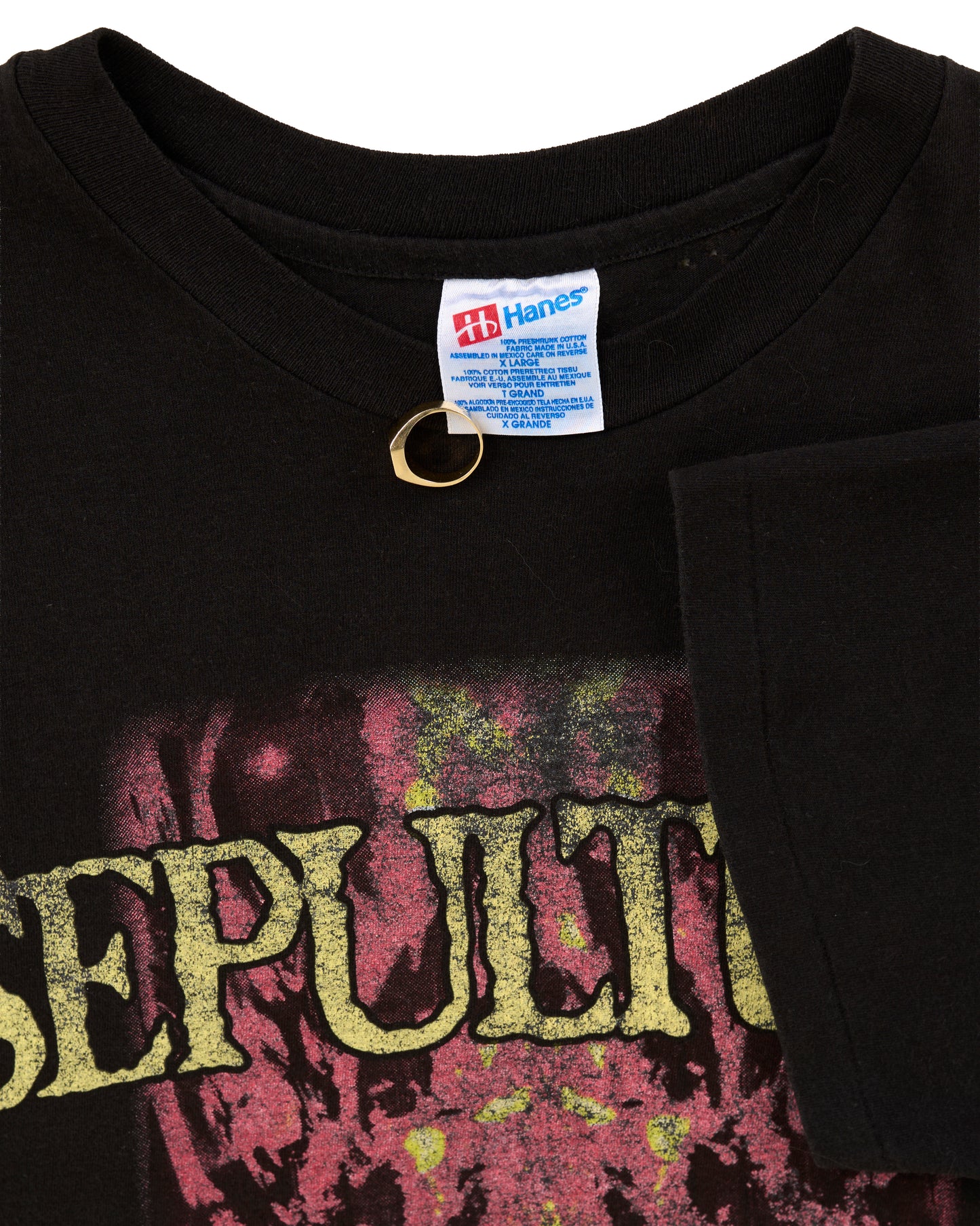 Vintage 1993 Sepultura War For Territory T-Shirt