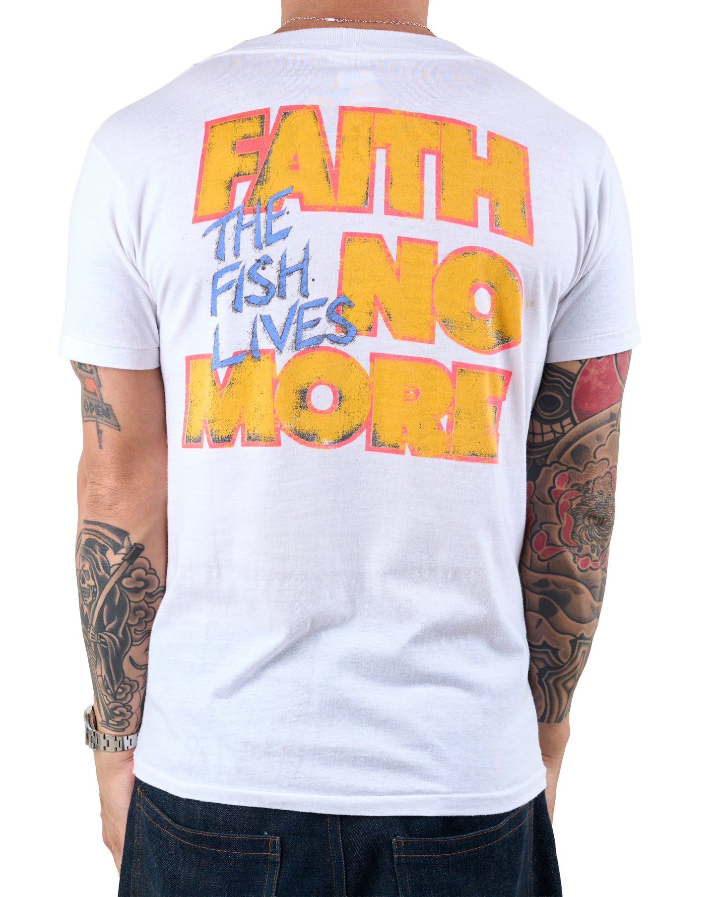 Vintage 1990 Faith No More The Fish Lives T-Shirt