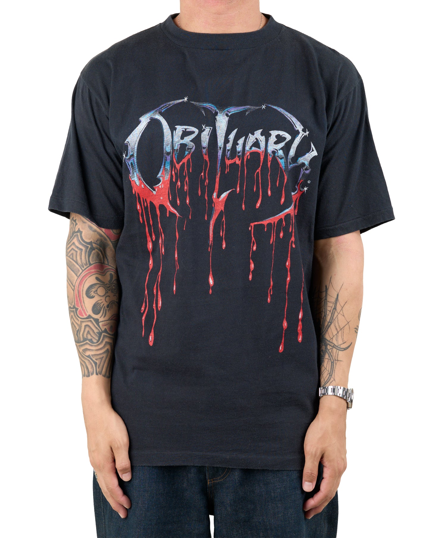 Vintage 90’s Obituary Slowly We Rot T-Shirt