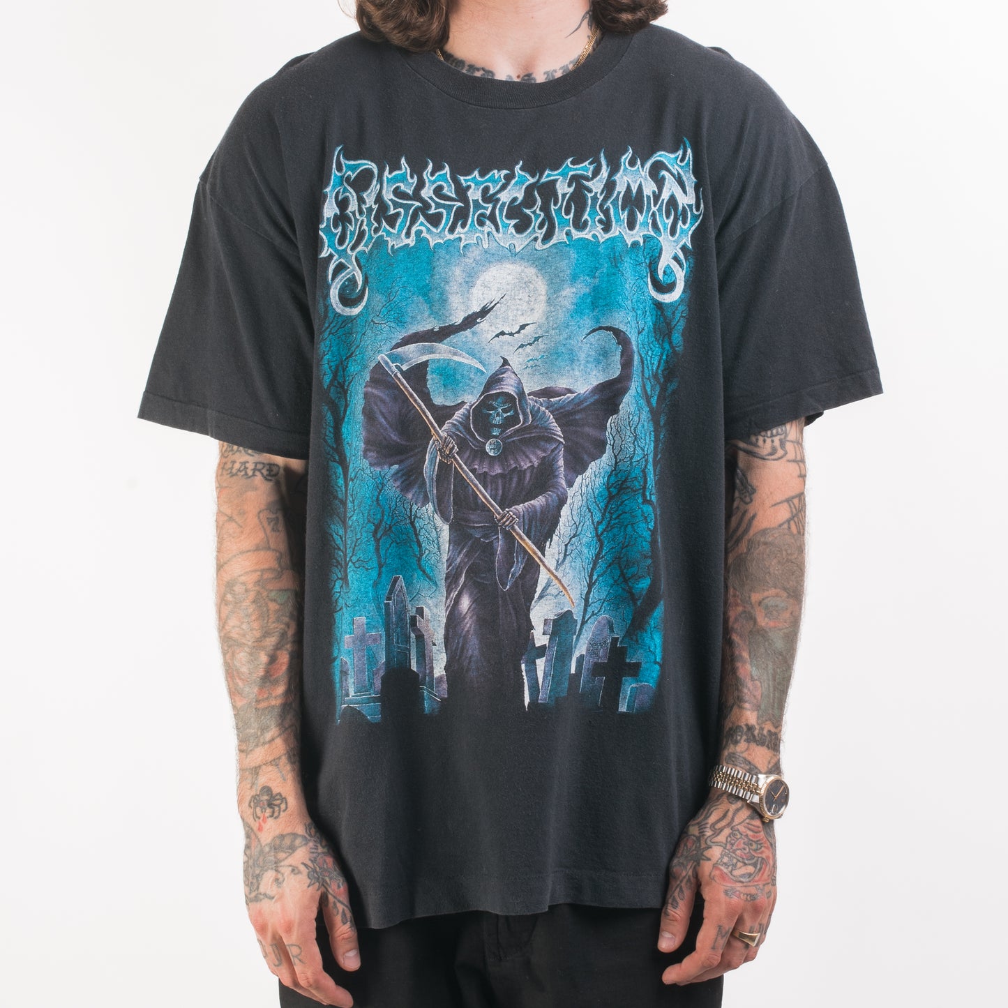Vintage 90’s Dissection Storm Of The Light’s Bane Tour T-Shirt