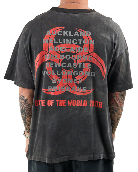 Vintage 90’s Biohazard Tales From The Hardside Australian Tour T-Shirt