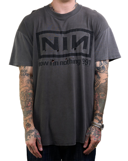 Vintage 1991 Nine Inch Nails Nothing T-Shirt