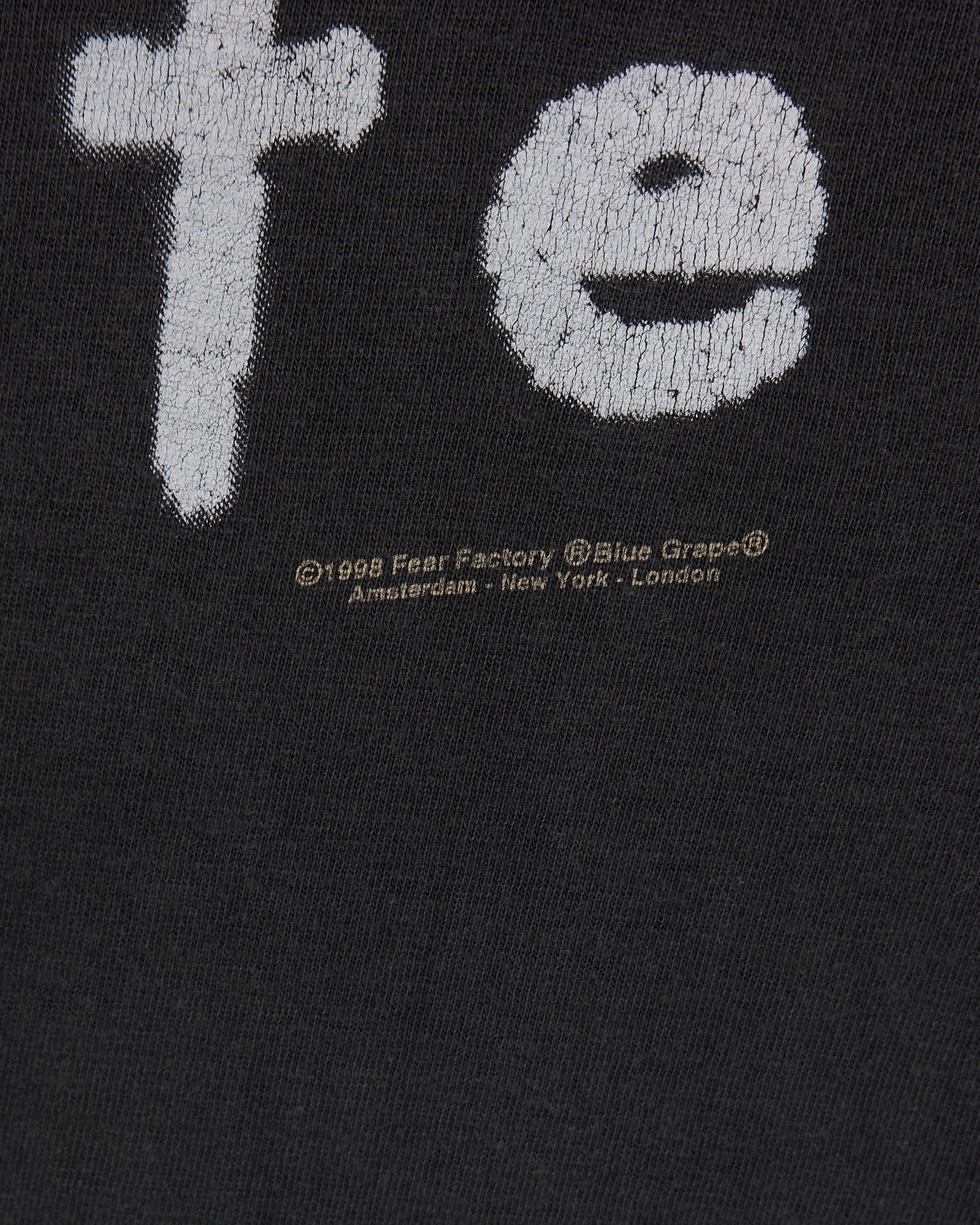 Vintage 1998 Fear Factory Obsolete T-Shirt