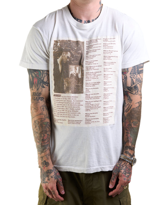 Vintage 1991 Morrissey Newspaper T-Shirt