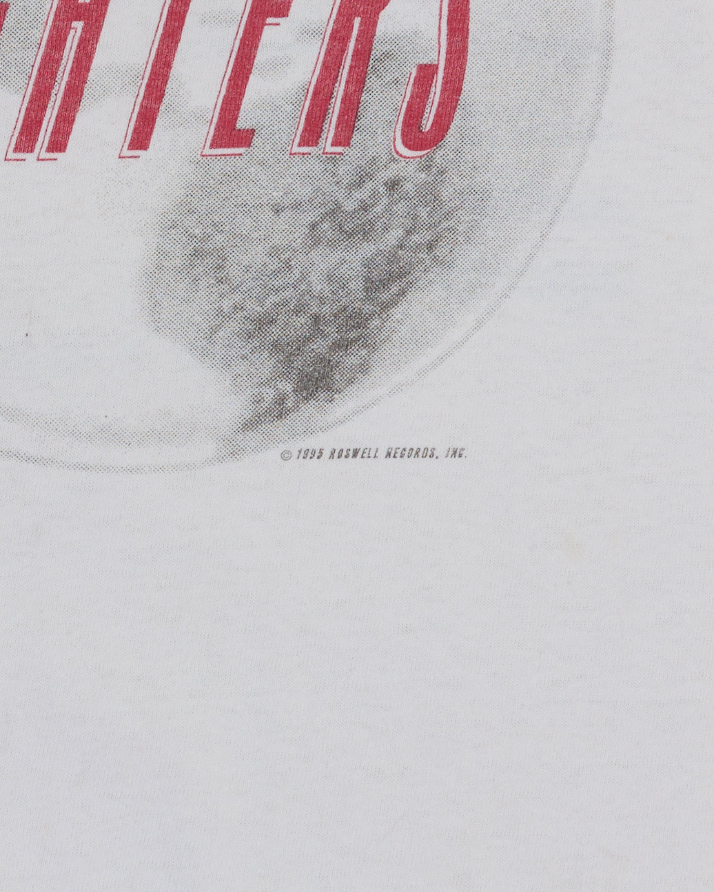 Vintage 1996 Foo Fighters Tour T-Shirt