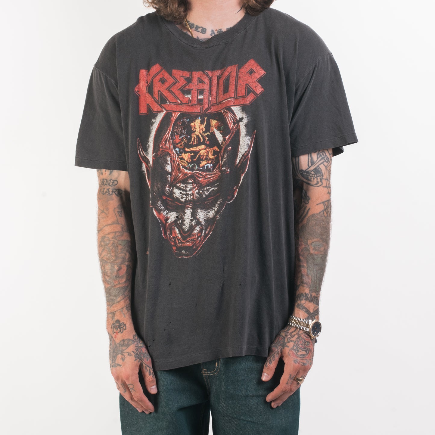 Vintage 1991 Kreator Coma Of Souls Tour T-Shirt