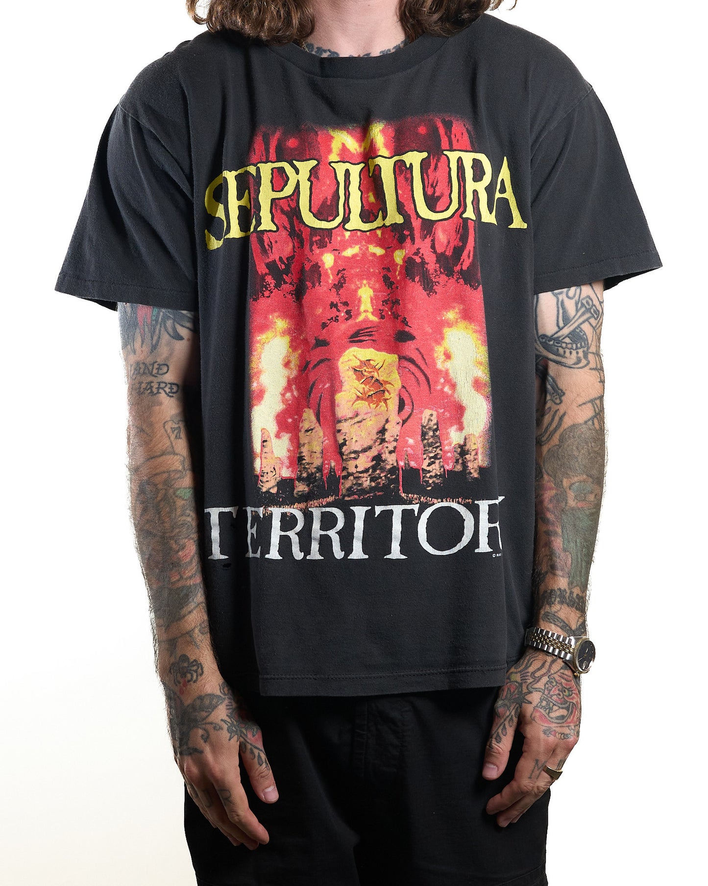 Vintage 1993 Sepultura Territory T-Shirt