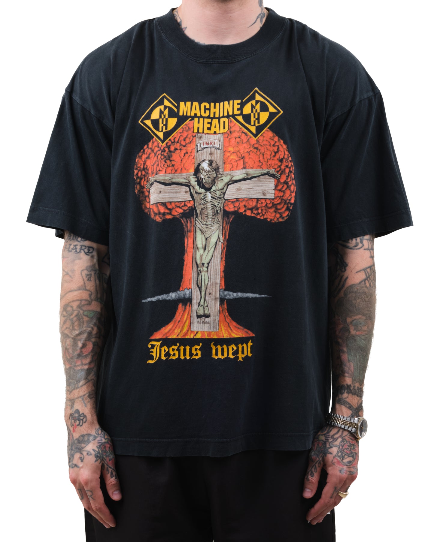 Vintage 90’s Machine Head Jesus Wept T-Shirt