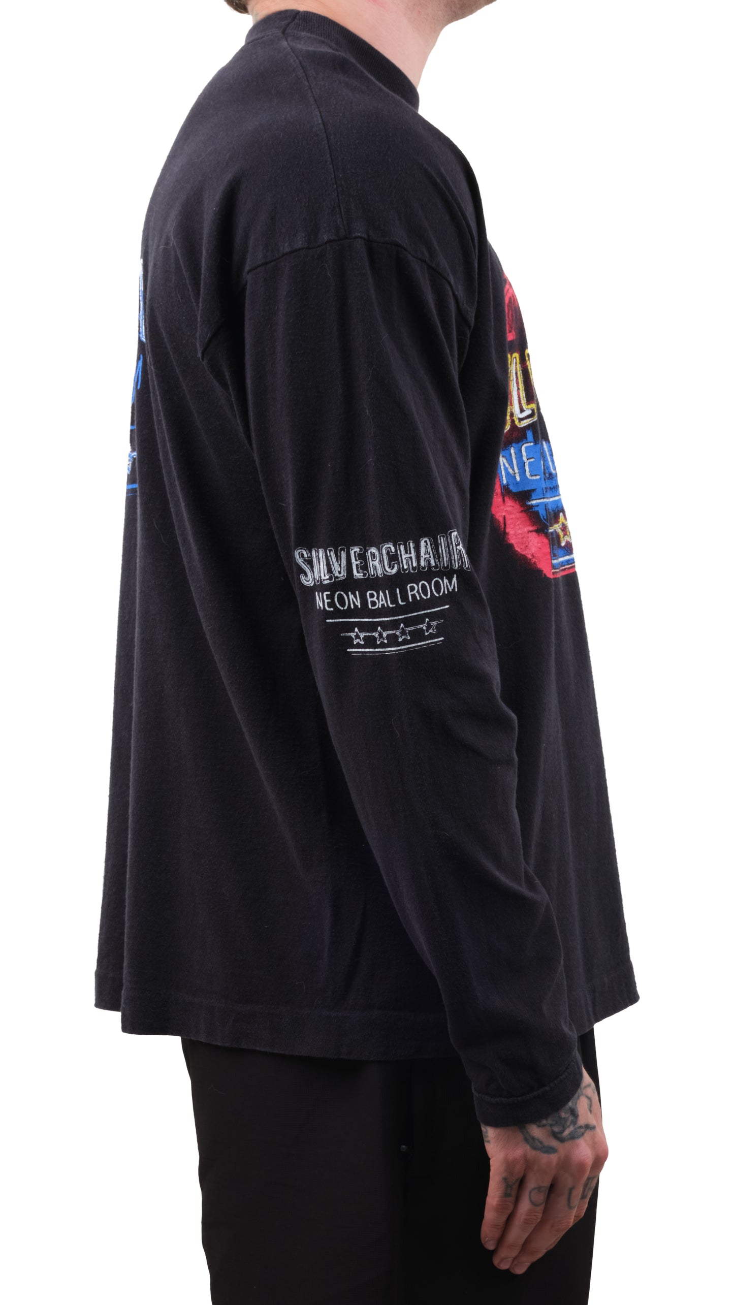 Vintage 90’s Silverchair Neon Ballroom Longsleeve
