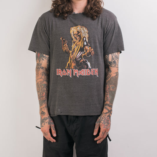 Vintage 1987 Iron Maiden Killers Tour T-Shirt