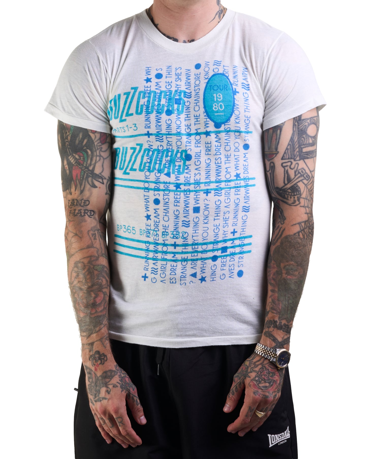 Vintage 1980 Buzzcocks Tour T-Shirt