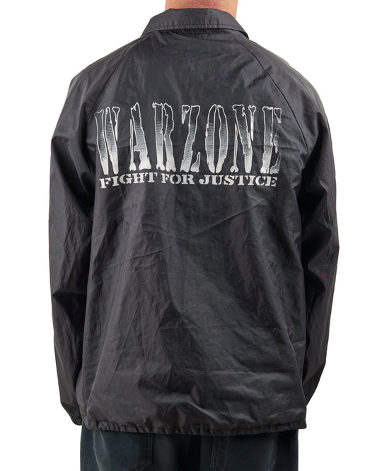 Vintage 90’s Warzone Fight For Justice Windbreaker
