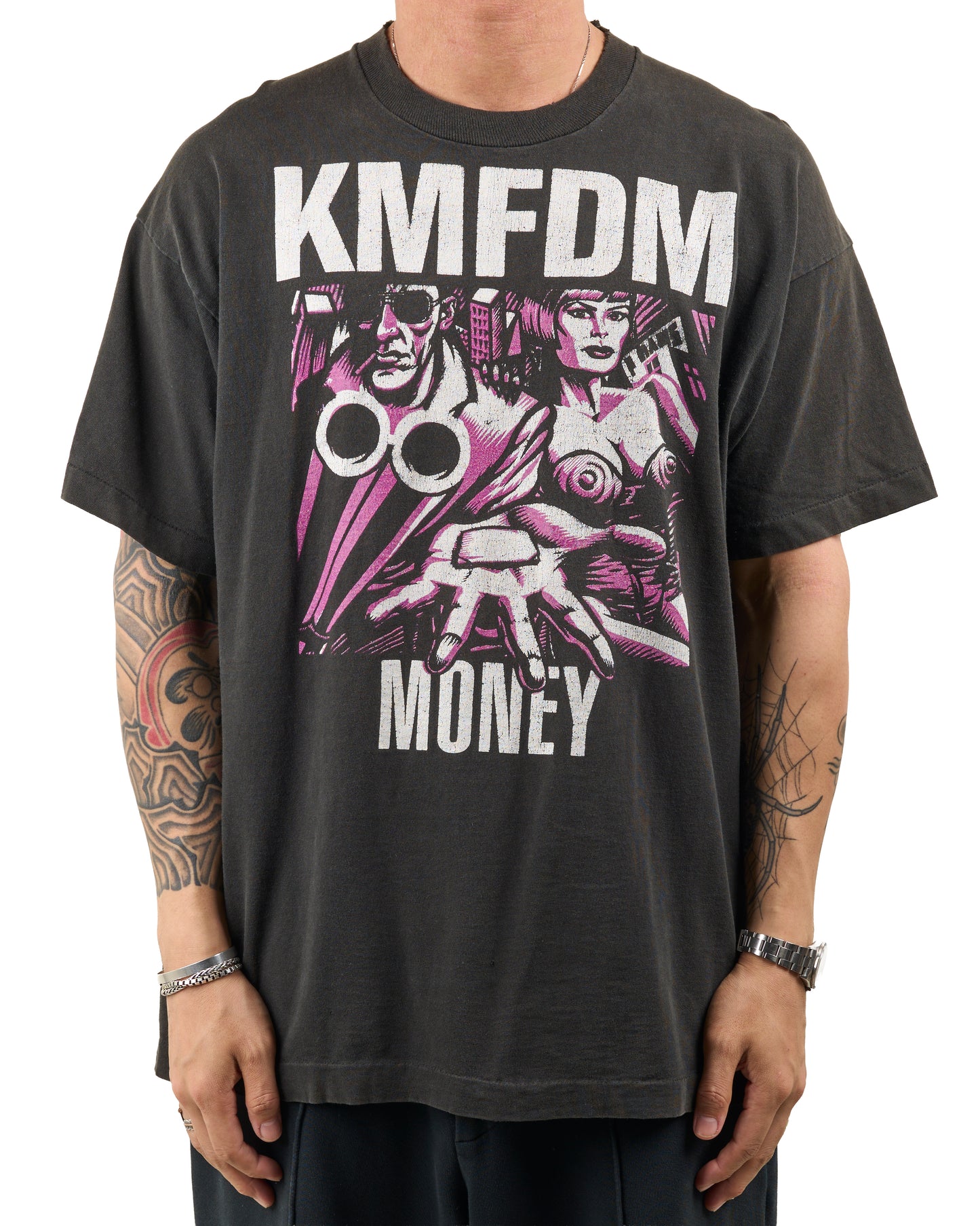Vintage 1992 KMFDM Money Tour T-Shirt