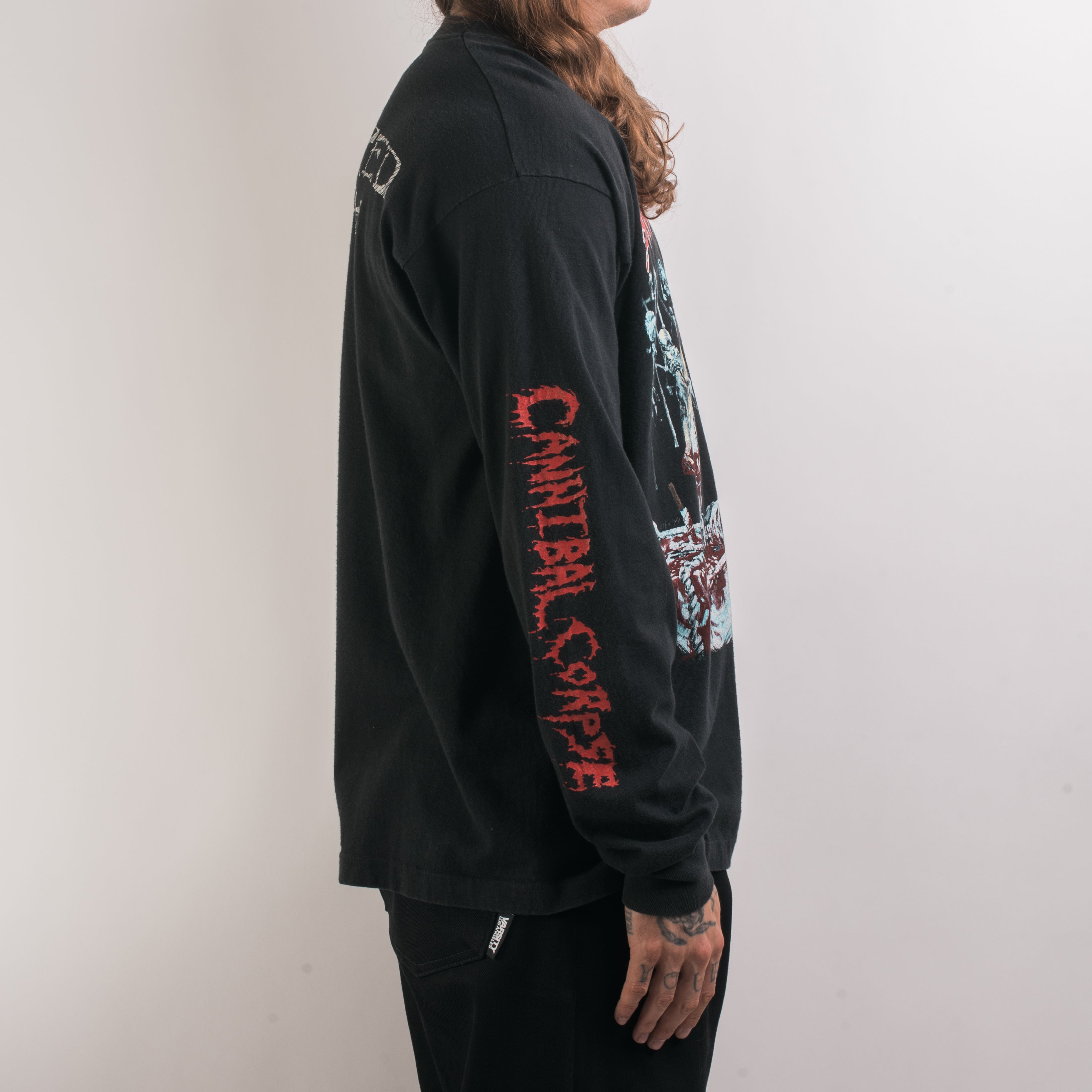 Vintage 90's Cannibal Corpse Butchered At Birth Longsleeve – Mills