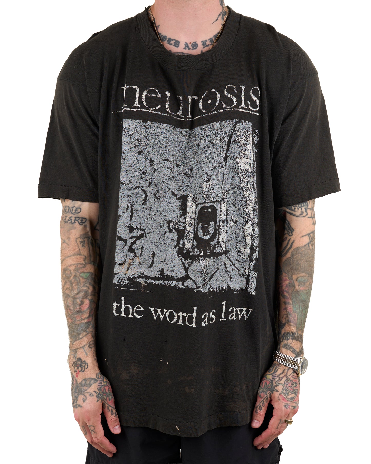 Vintage 90’s Neurosis The Word Is Law T-Shirt
