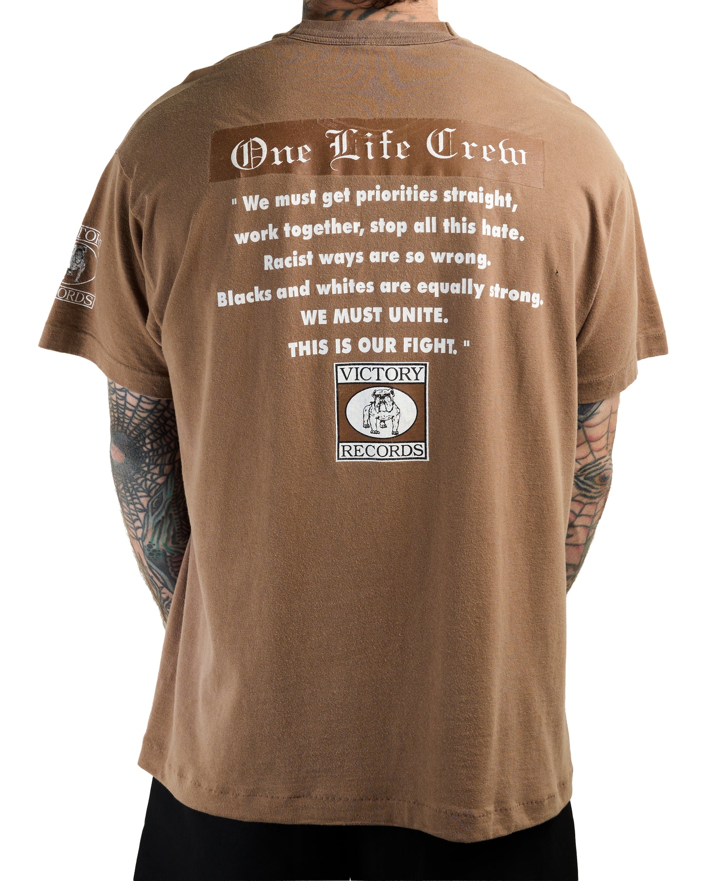 Vintage 90’s One Life Crew Our Fight T-Shirt