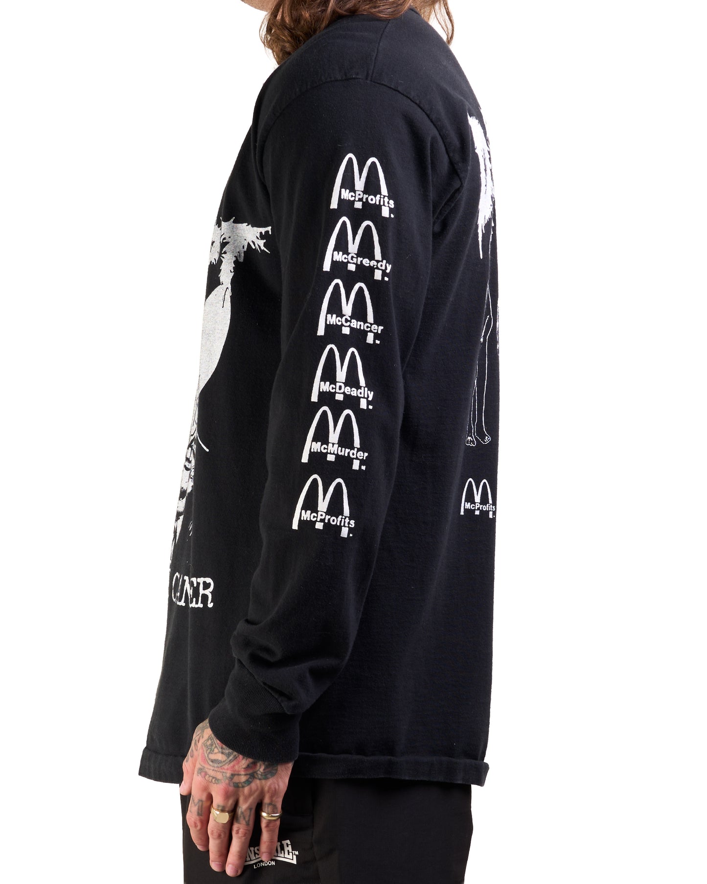 Vintage 90’s Disrupt Rid The Cancer Longsleeve