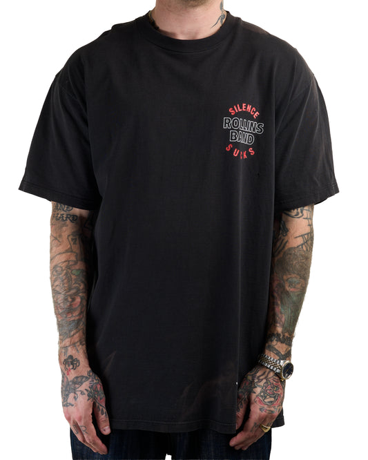 Vintage 1992 Rollins Band Silence Sucks T-Shirt