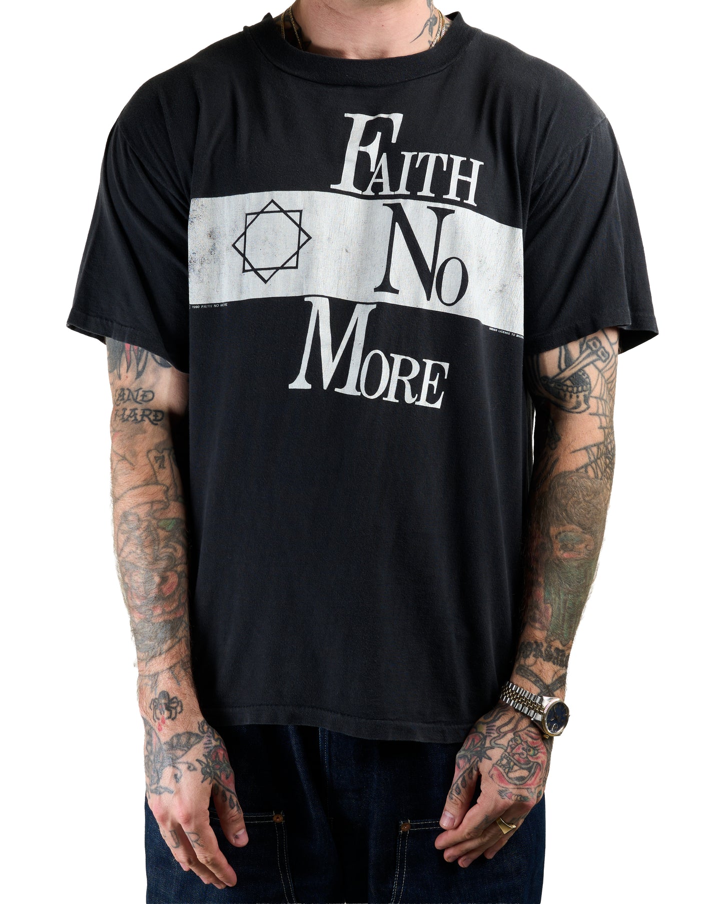 Vintage 1990 Faith No More The Real Thing Tour T-Shirt