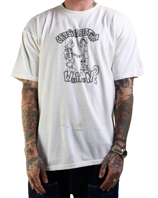 Vintage 90’s What Happens Next? Crucial Section T-Shirt