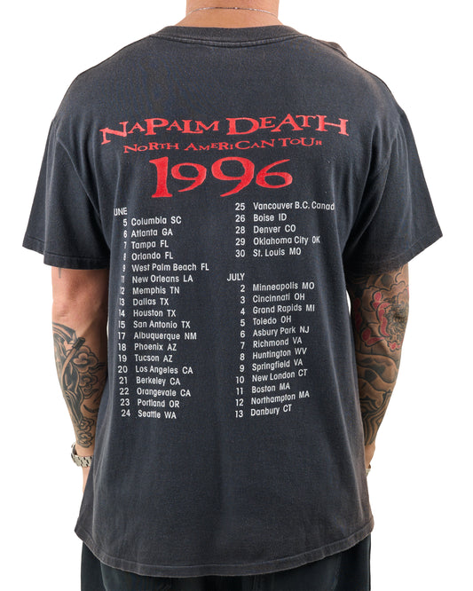 Vintage 1996 Napalm Death Tour T-Shirt