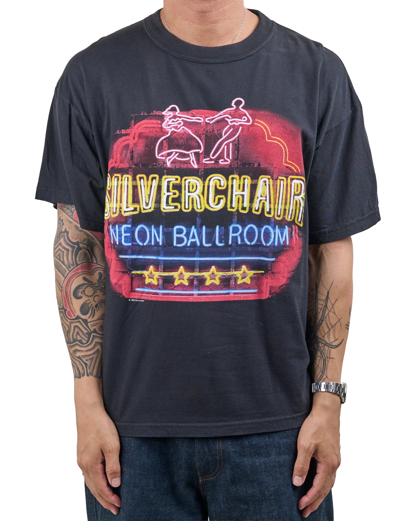 Vintage 1999 Silverchair Neon Ballroom T-Shirt