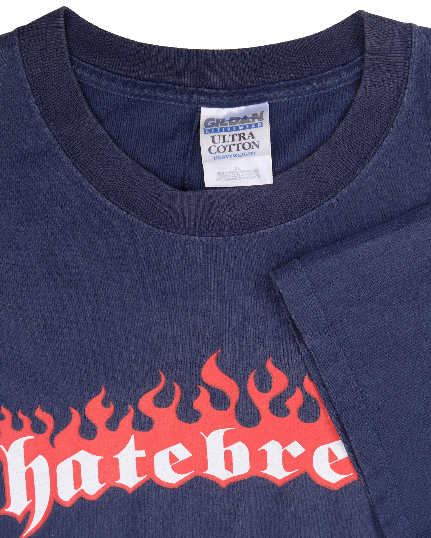 Vintage 1998 Hatebreed Burial For The Living T-Shirt