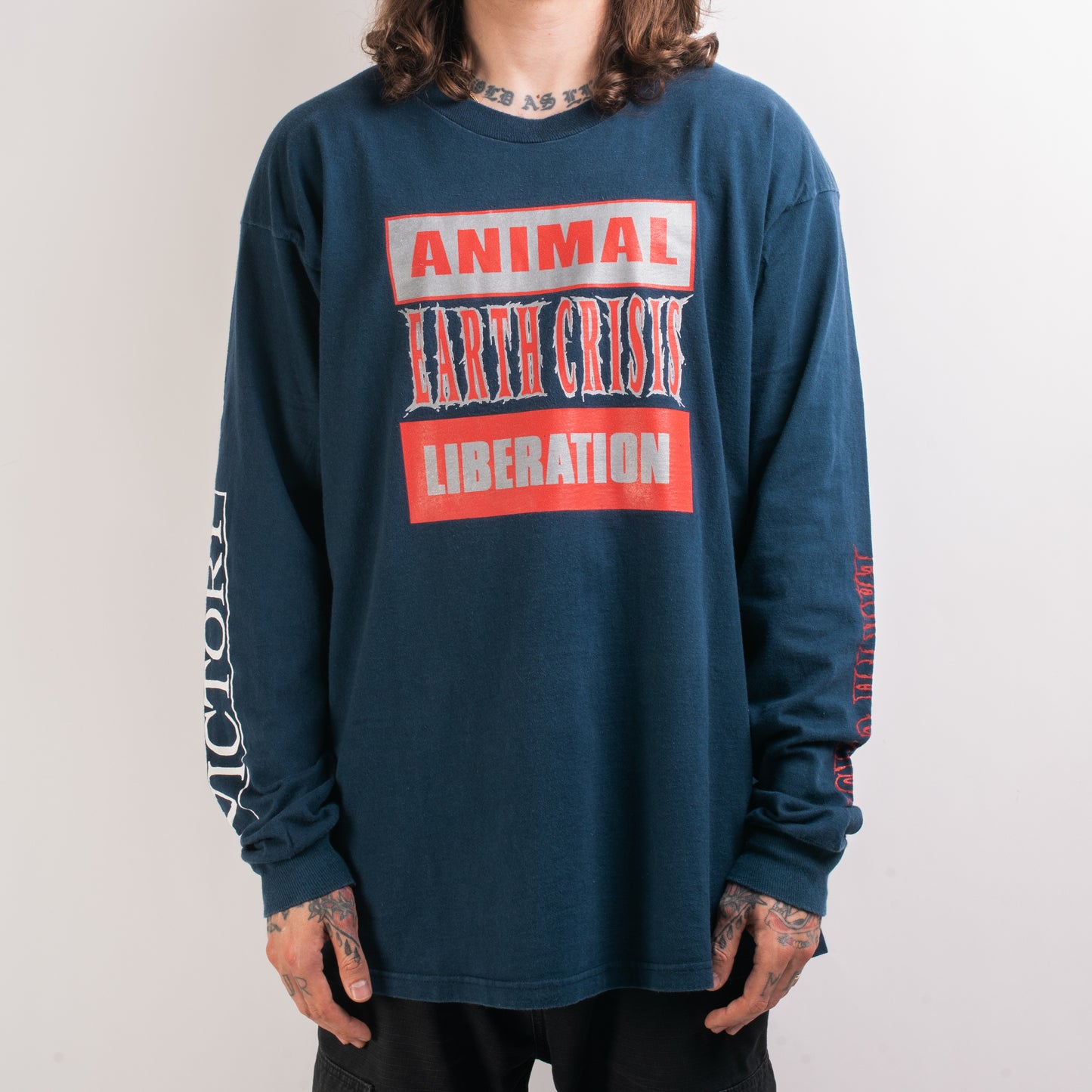 Vintage 90’s Earth Crisis Animal Liberation Longsleeve