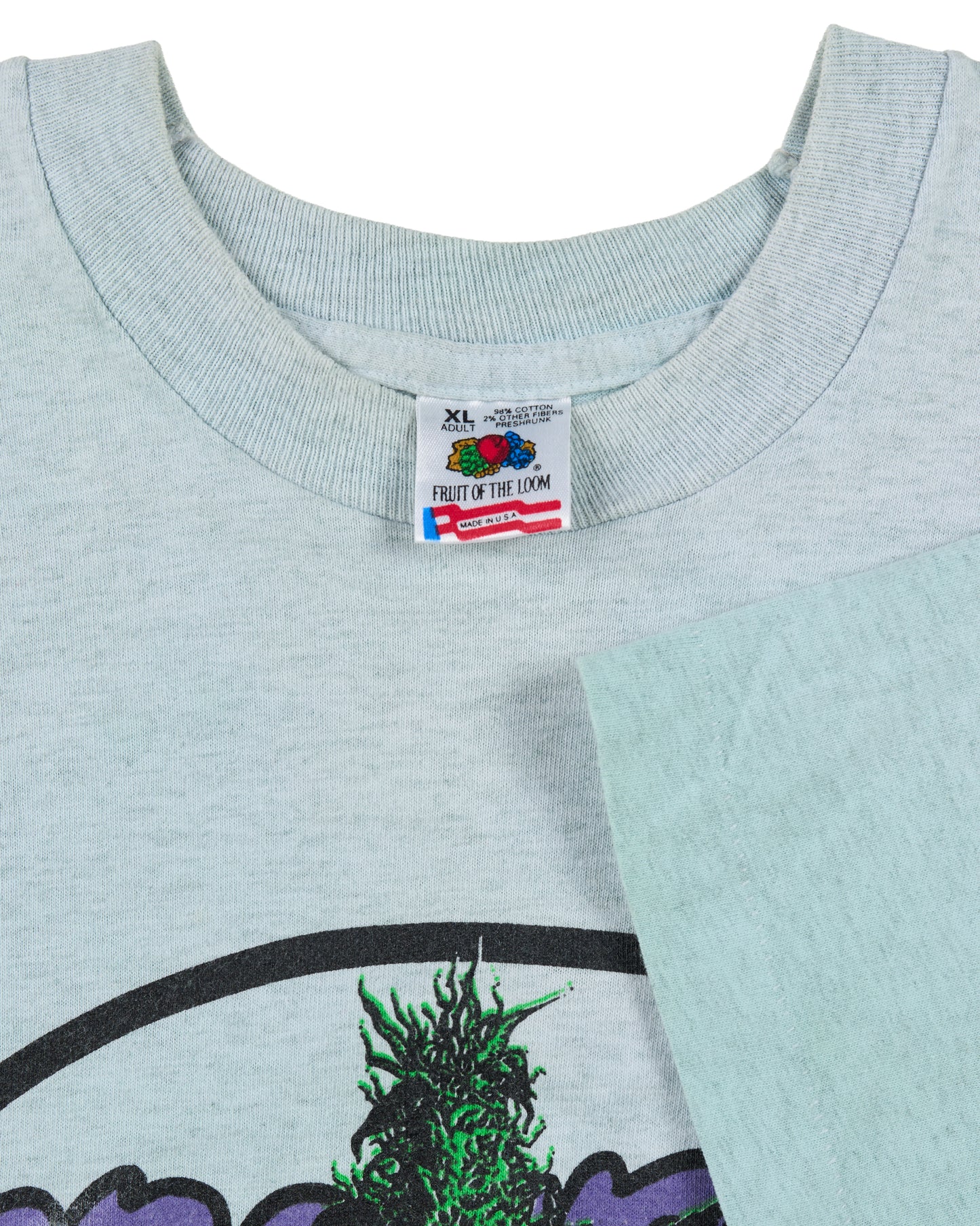 Vintage 90’s The Trouble Plastic Green Head T-Shirt