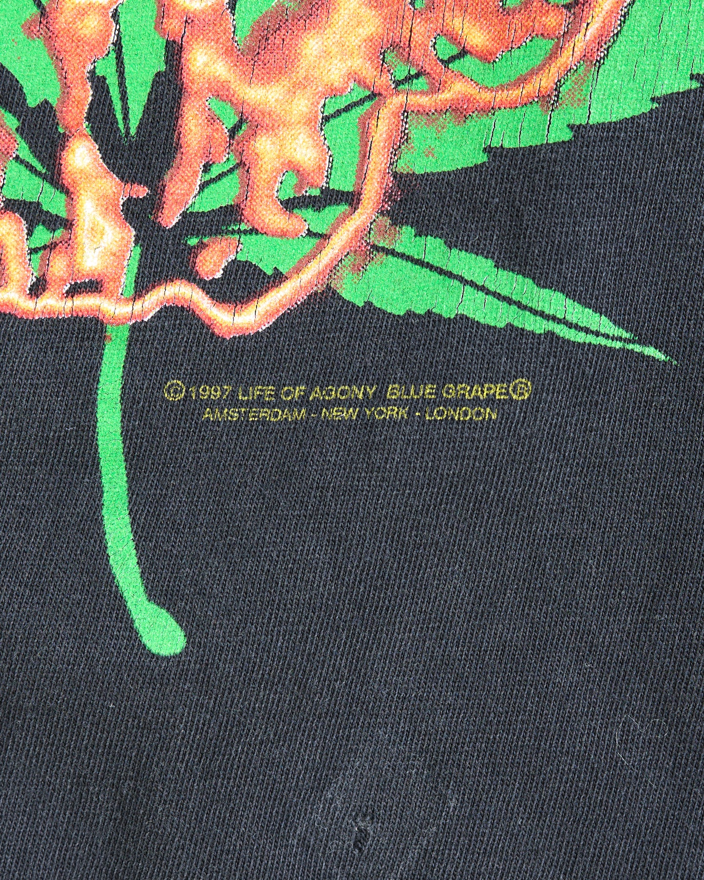 Vintage 1997 Life Of Agony Weeds T-Shirt