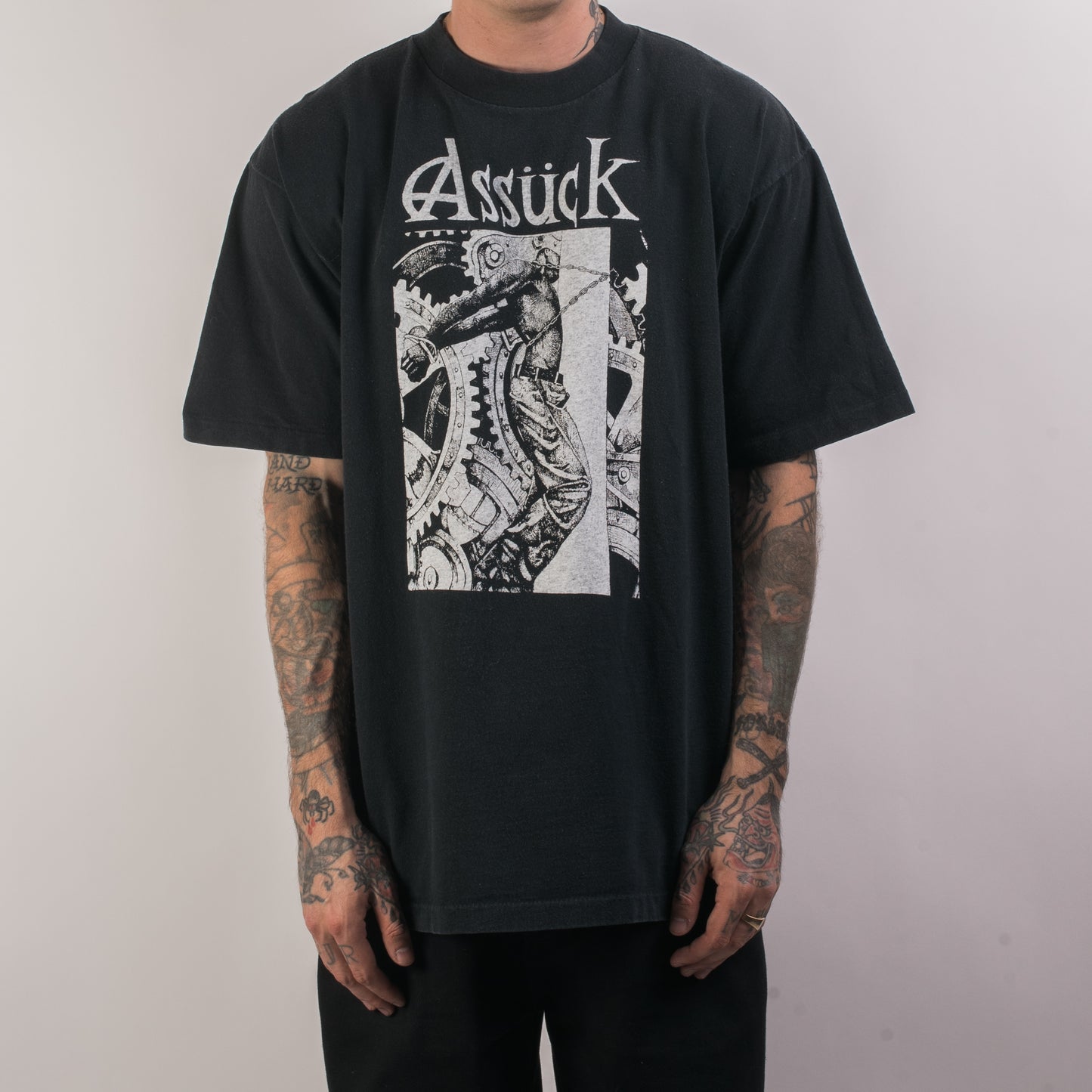 Vintage 1995 Assuck Anticapital Japan Tour T-Shirt