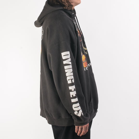 Vintage Dying Fetus Stop At Nothing Hoodie