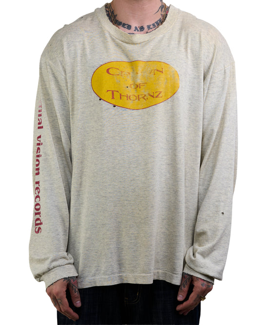 Vintage 90’s Crown Of Thornz Train Yard Blues Longsleeve