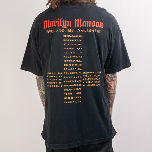 Vintage Marilyn Manson Hollywood Tour T-Shirt