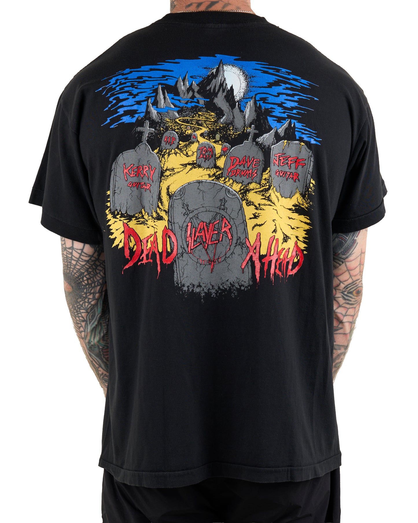 Vintage 1991 Slayer Live Undead T-Shirt