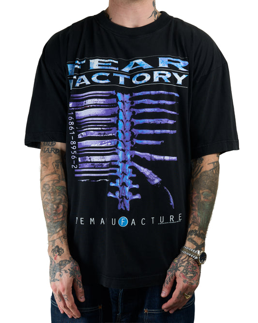 Vintage 1995 Fear Factory Demanufacture T-Shirt