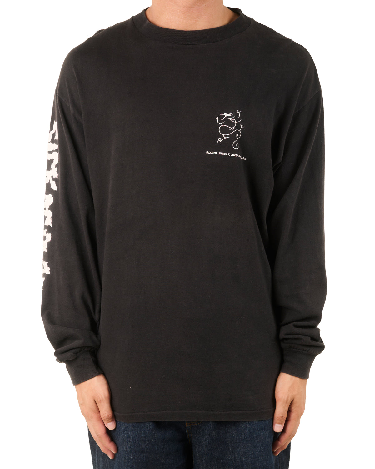 Vintage 80’s Sick Of It All Blood Sweat And No Tears Longsleeve