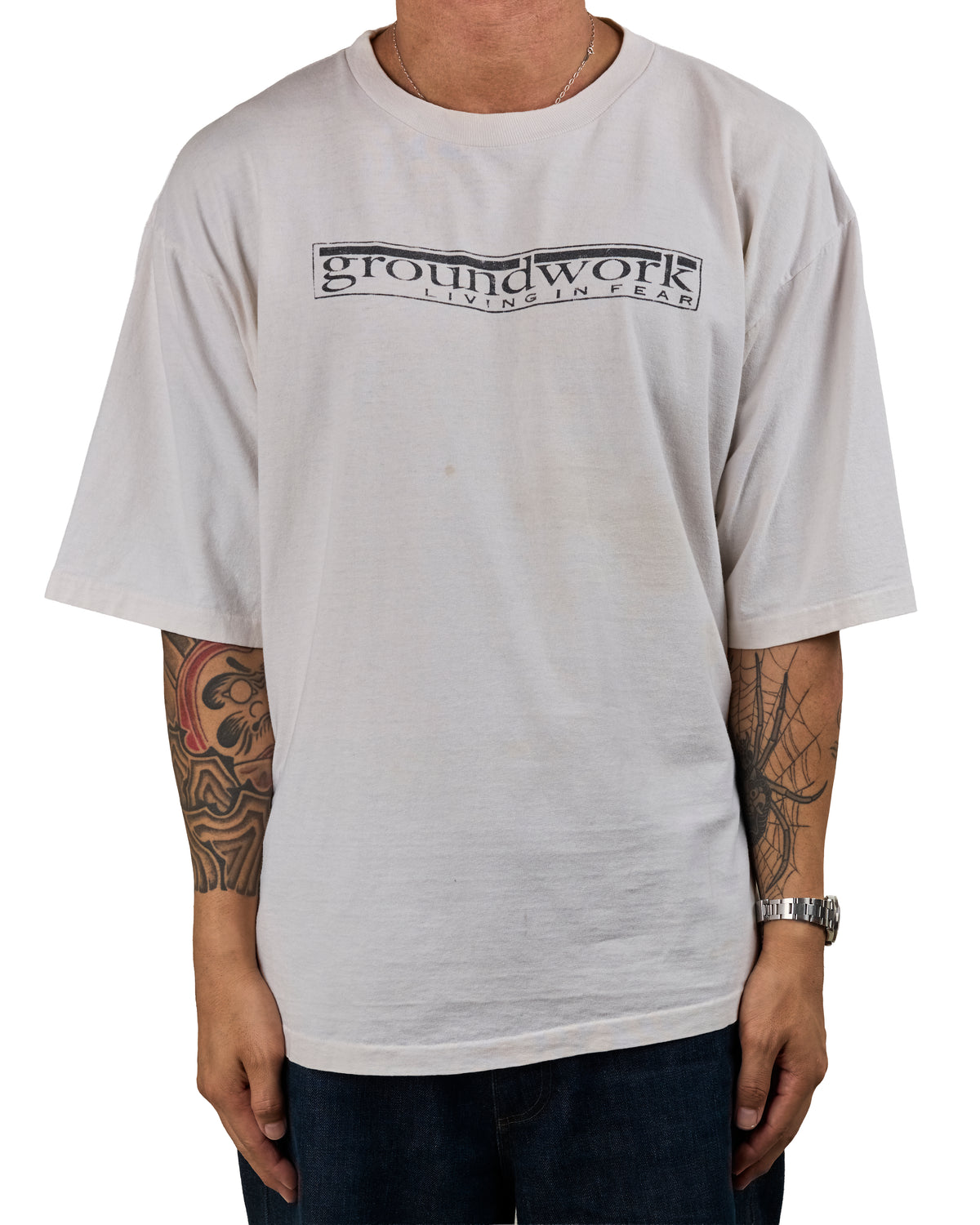 Vintage 90’s Groundwork Living In Fear T-Shirt