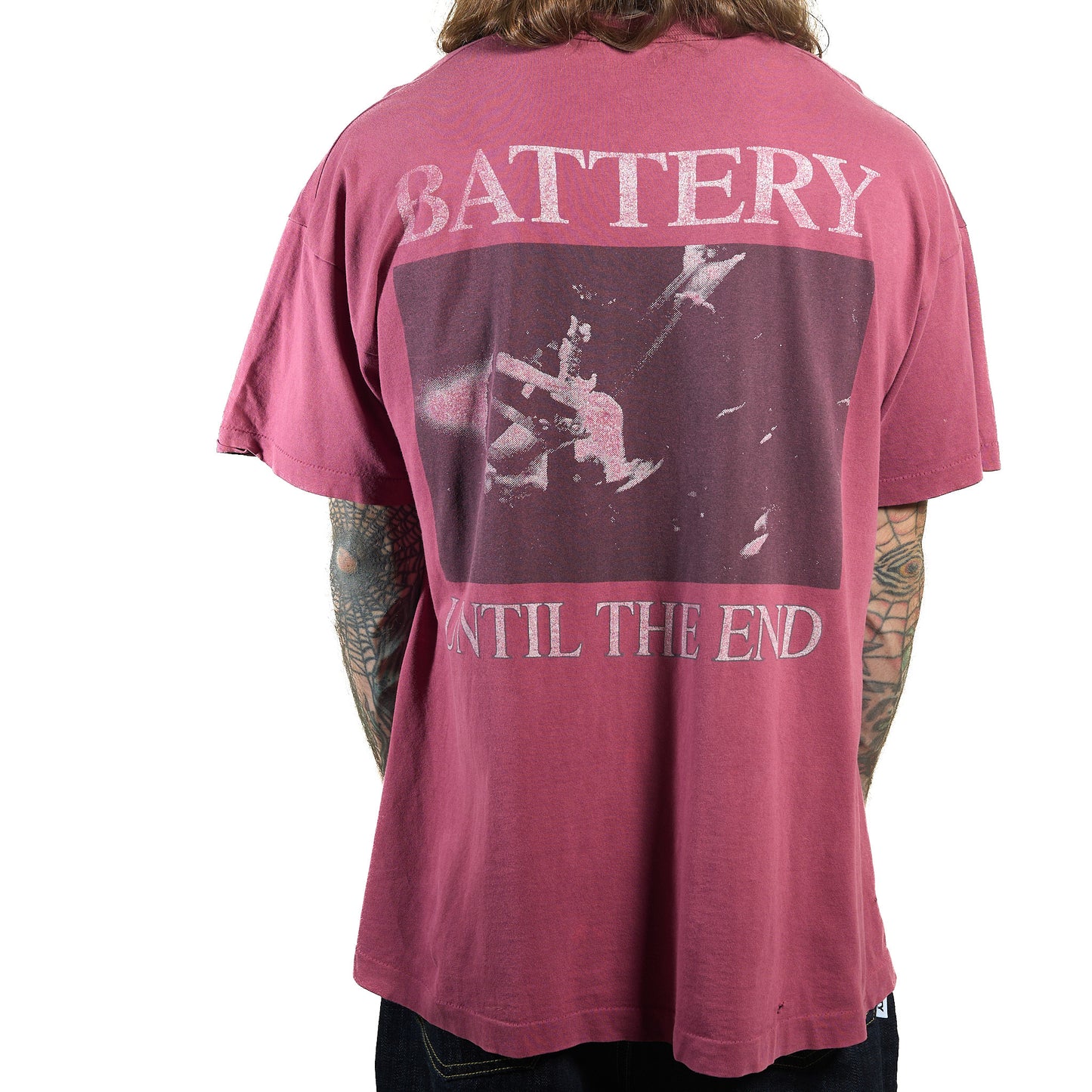 Vintage 1996 Battery Until The End T-Shirt