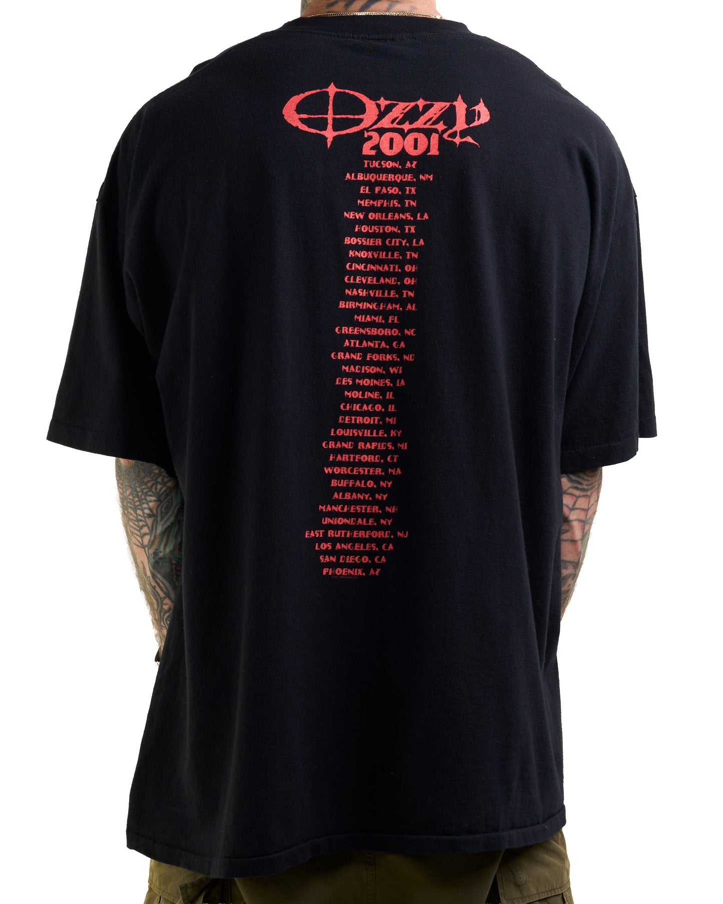 Vintage Ozzy Osbourne Tour T-Shirt