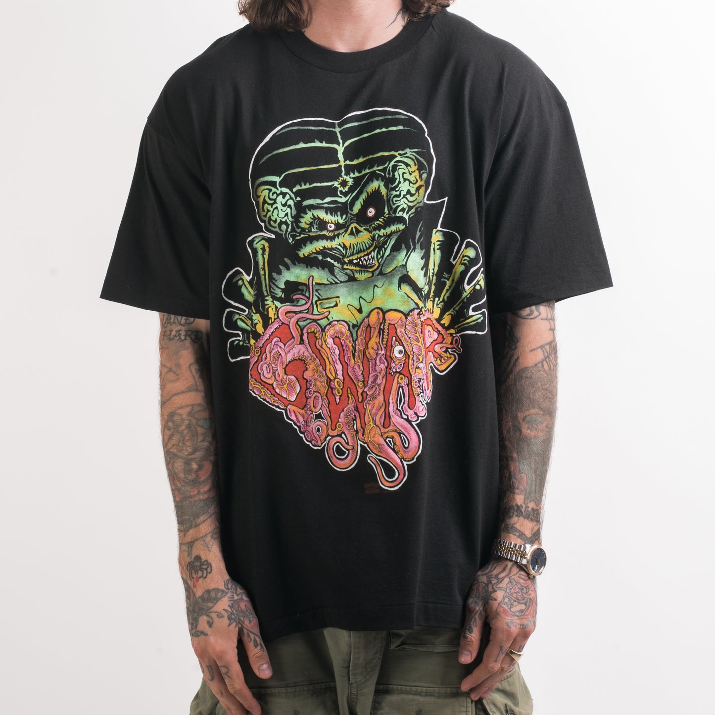 Vintage 1994 Gwar Flesh Column T-Shirt