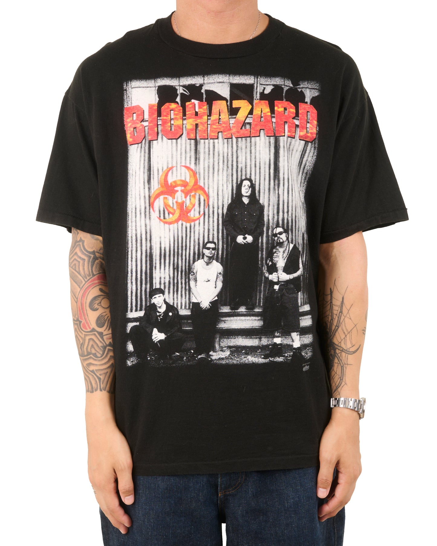 Vintage 1994 Biohazard Suicidal Run T-Shirt