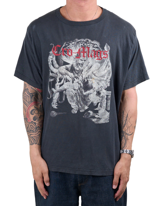 Vintage 1991 Cro-Mags Best Wishes Tour T-Shirt