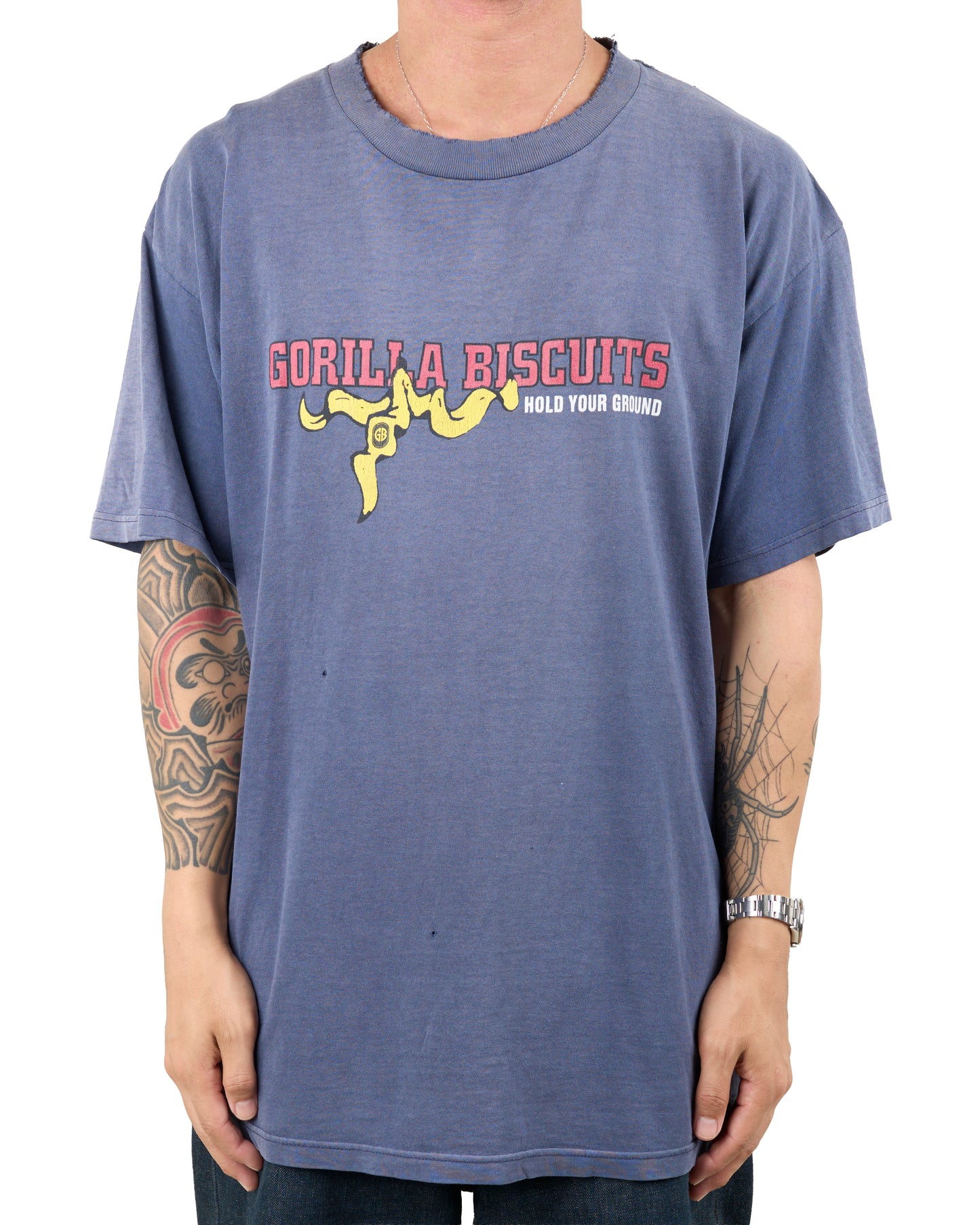Vintage 90’s Gorilla Biscuits Hold Your Ground T-Shirt