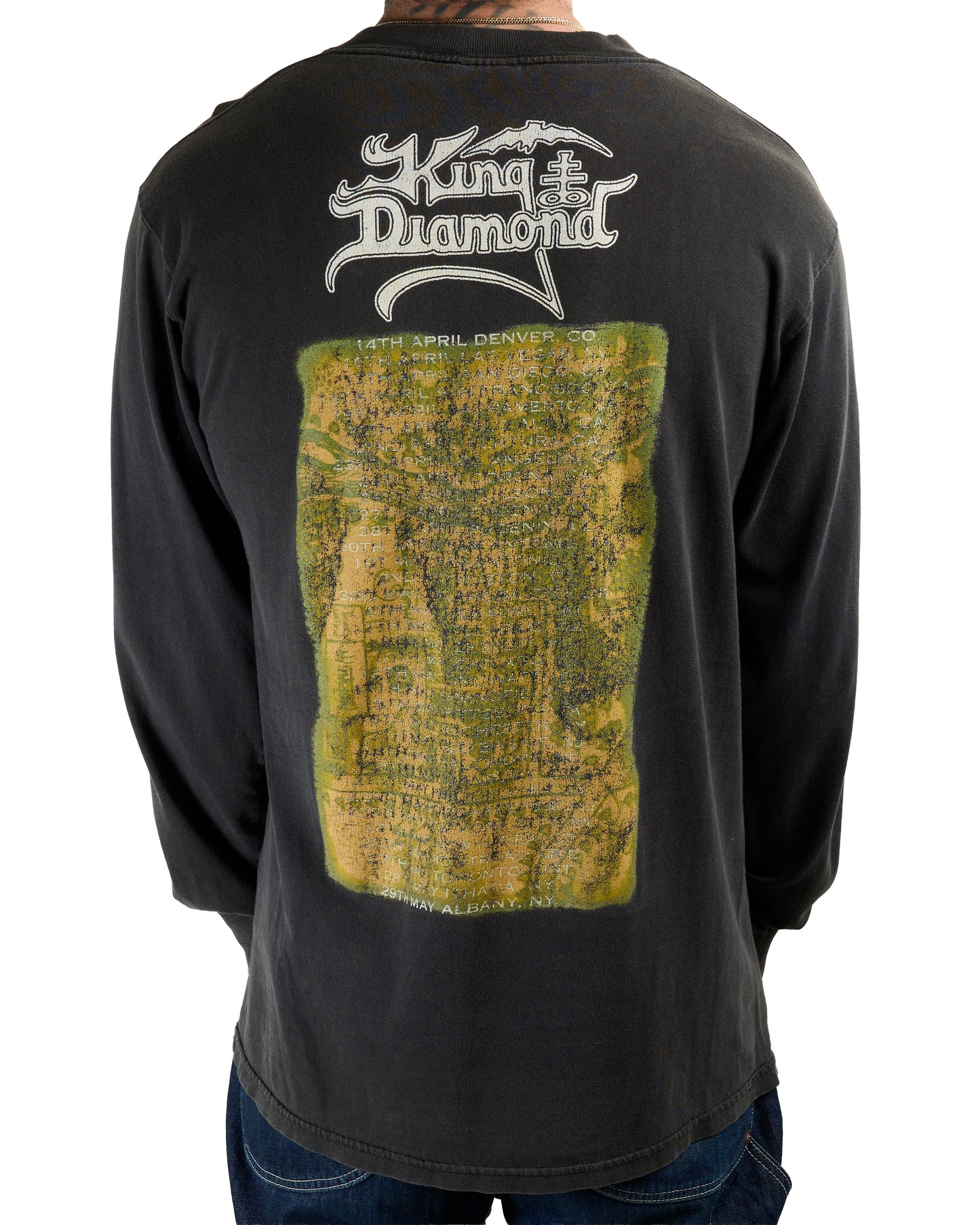 Vintage 90’s King Diamond Voodoo Tour Longsleeve