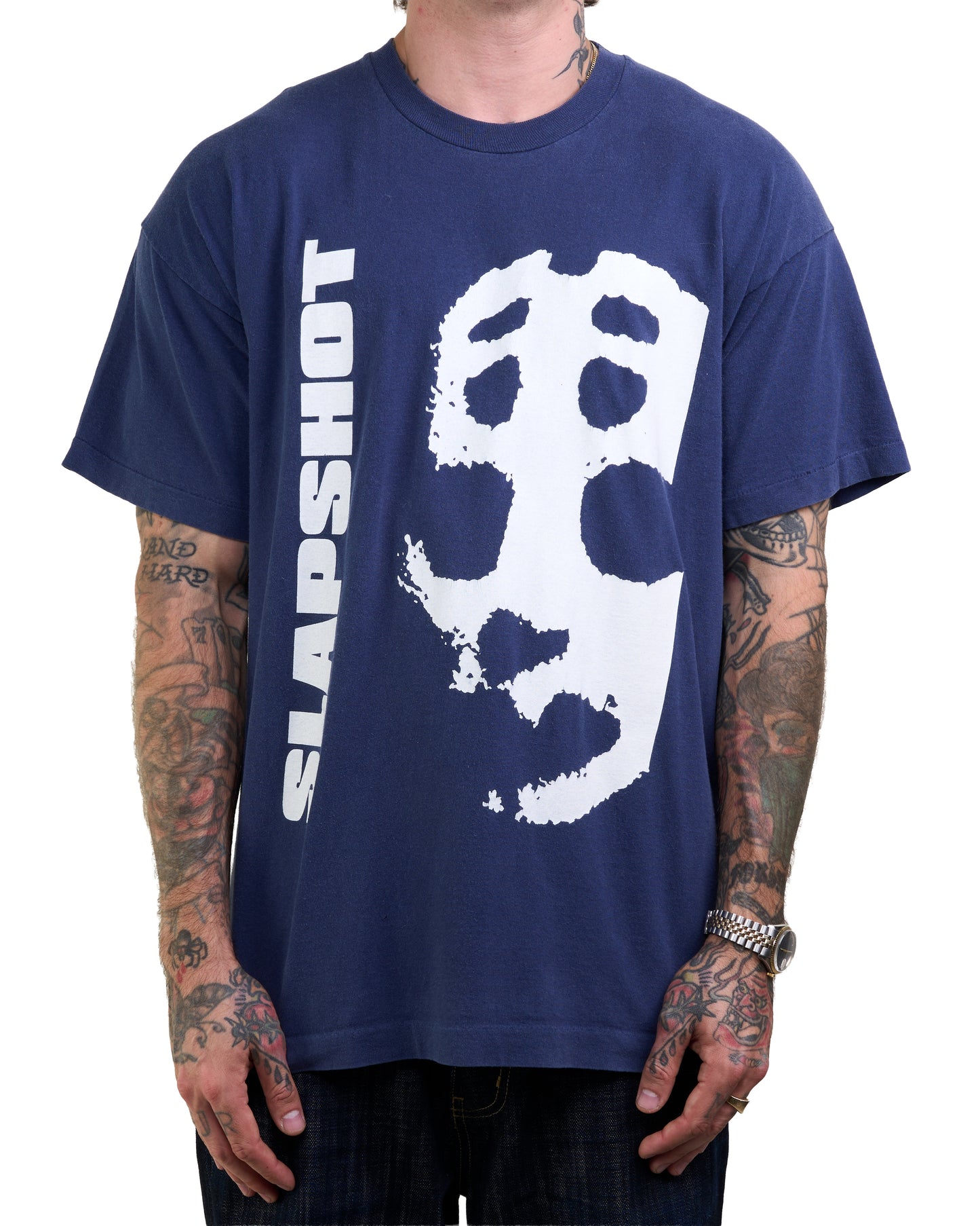 Vintage 90’s Slapshot You Have A Right To Remain Violent Tour T-Shirt