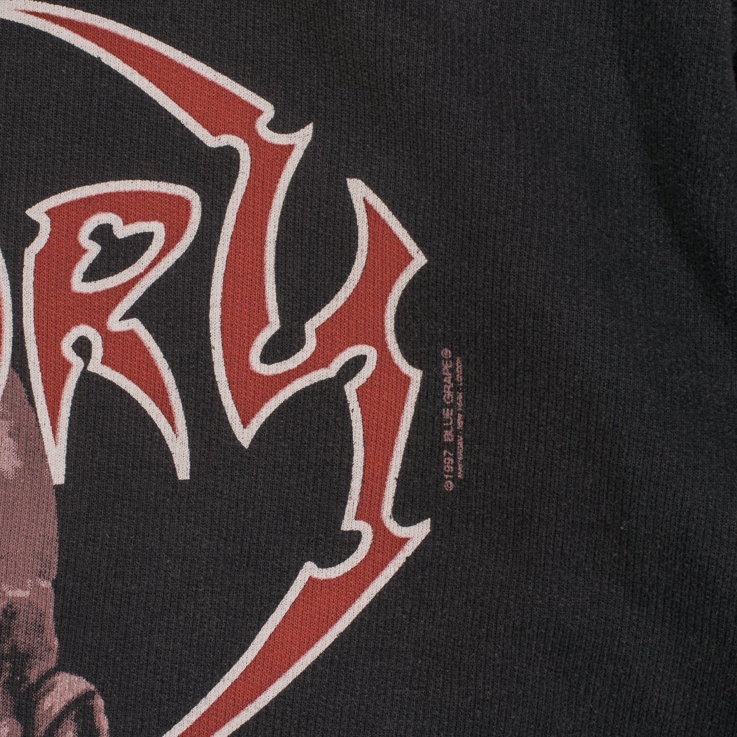 Vintage 1997 Obituary Zip Up Hoodie